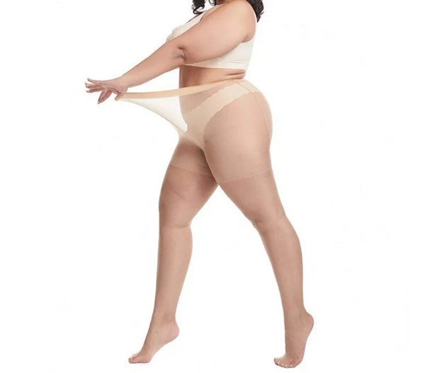 Collants Grande Taille "Yuki" – Élégance