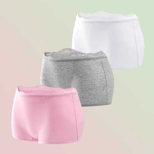 Pack de 3 Boxers "Kirei Sora" - Shorty de algodón ultra suave