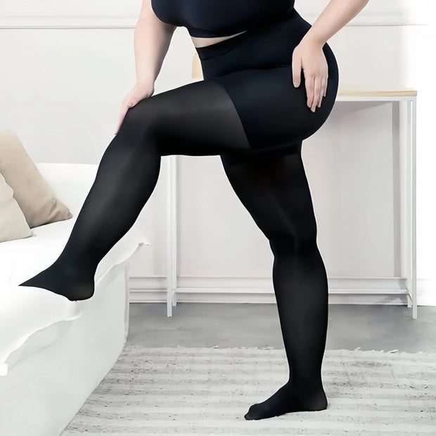 Collants Grande Taille "Yuki" – Élégance