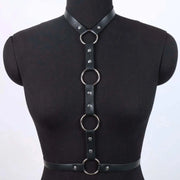 "Kuroi Kage" neck and belly harness