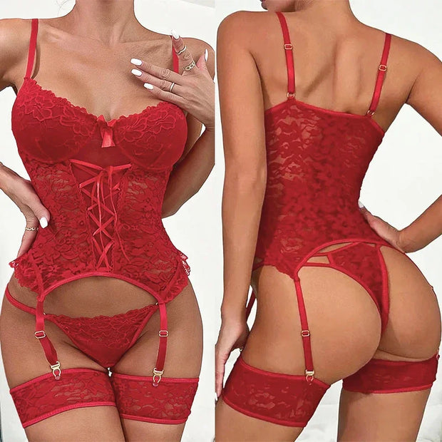 "Narae" - Ensemble Corset Sexy