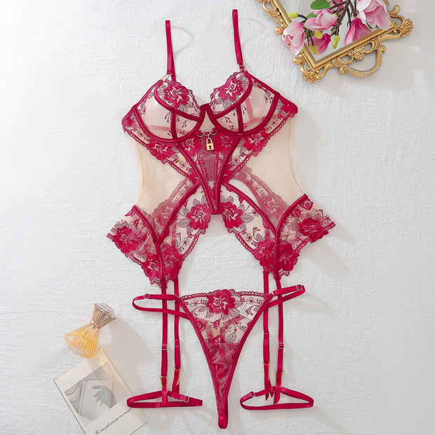 Ensemble lingerie "Mizu no Hana"