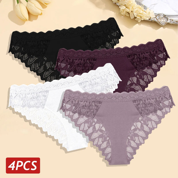 Pack de 4 Tangas Shizuka - Elegancia y Confort