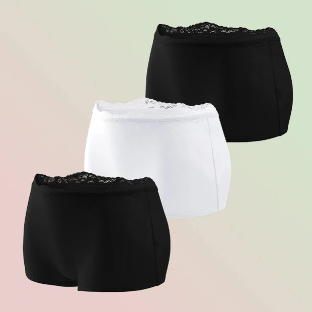 Pack de 3 Boxers "Kirei Sora" - Shorty de algodón ultra suave